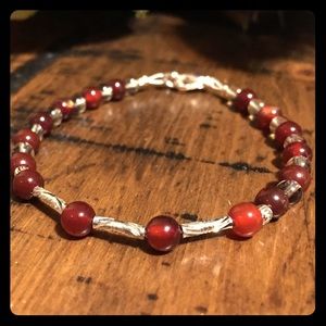 Garnet bracelet